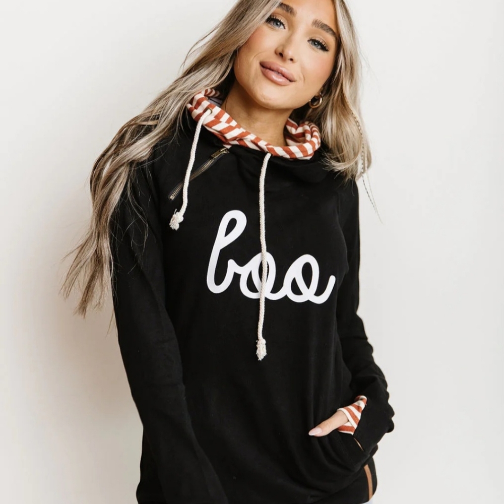 Ampersand&Ave Boo Hoodie